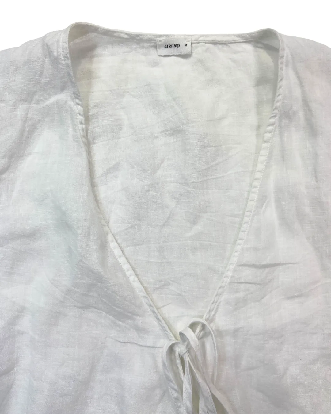 Arkitaip Tie Front Blouse