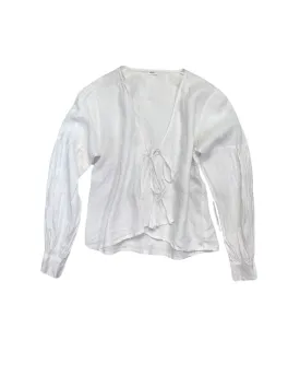Arkitaip Tie Front Blouse