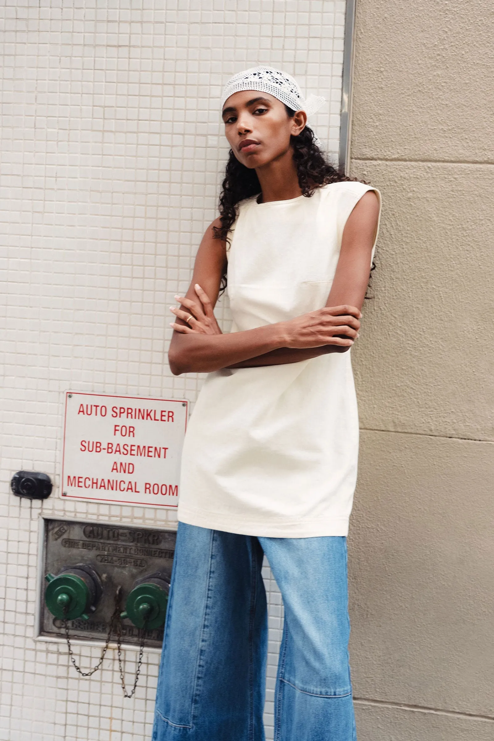 Bowe Denim Mini Dress