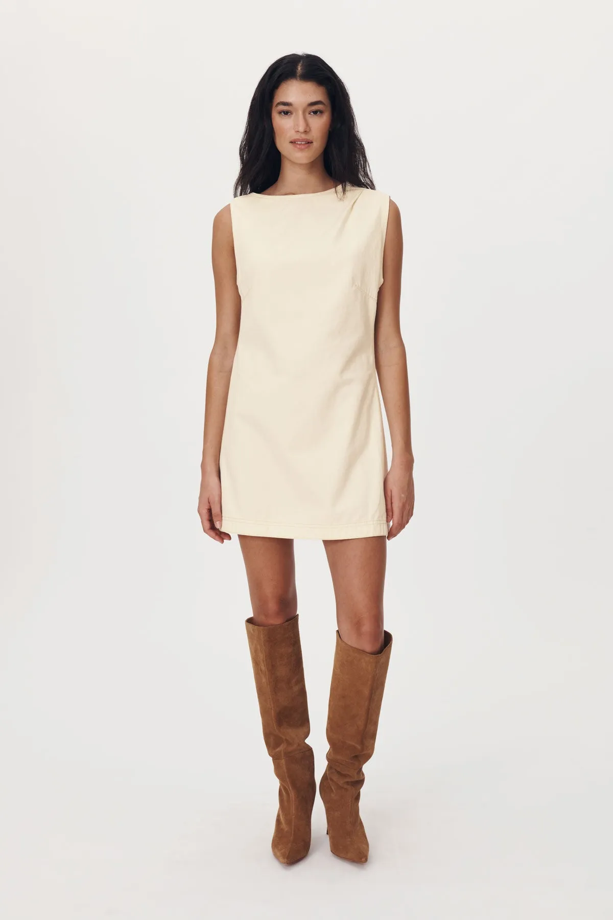 Bowe Denim Mini Dress
