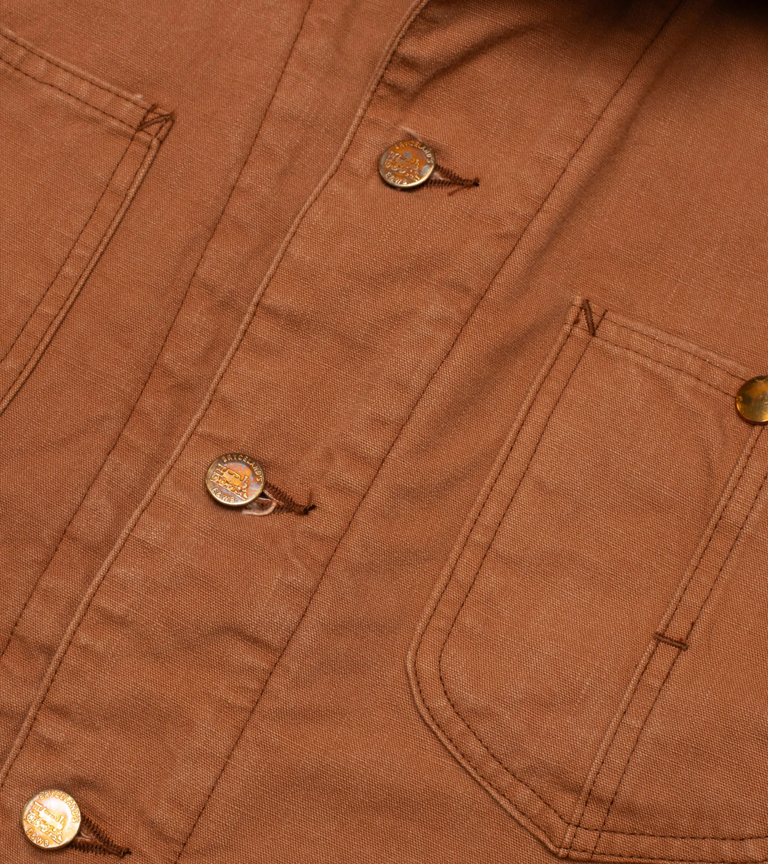 Bryceland's Chore Coat Duck Brown