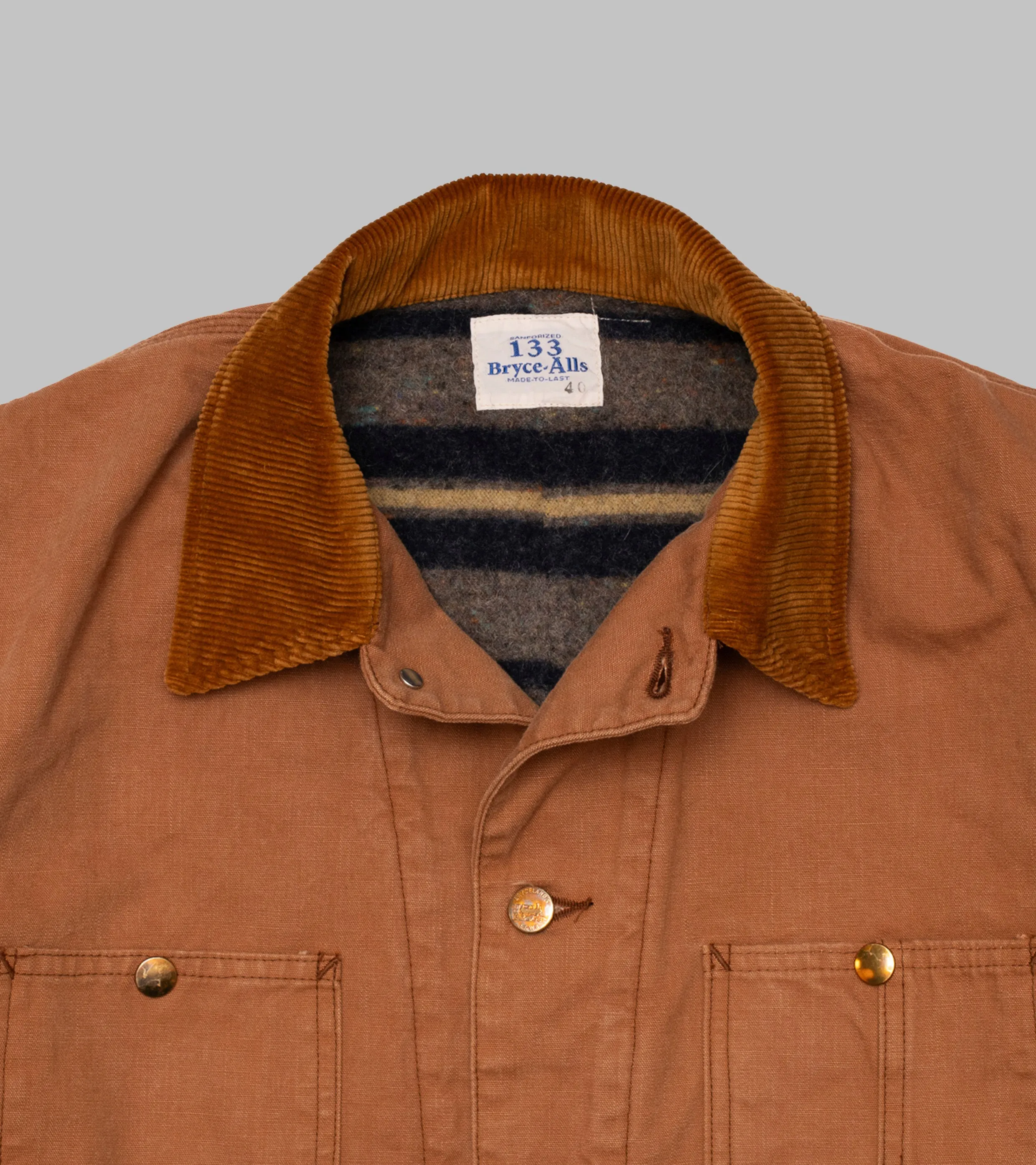 Bryceland's Chore Coat Duck Brown