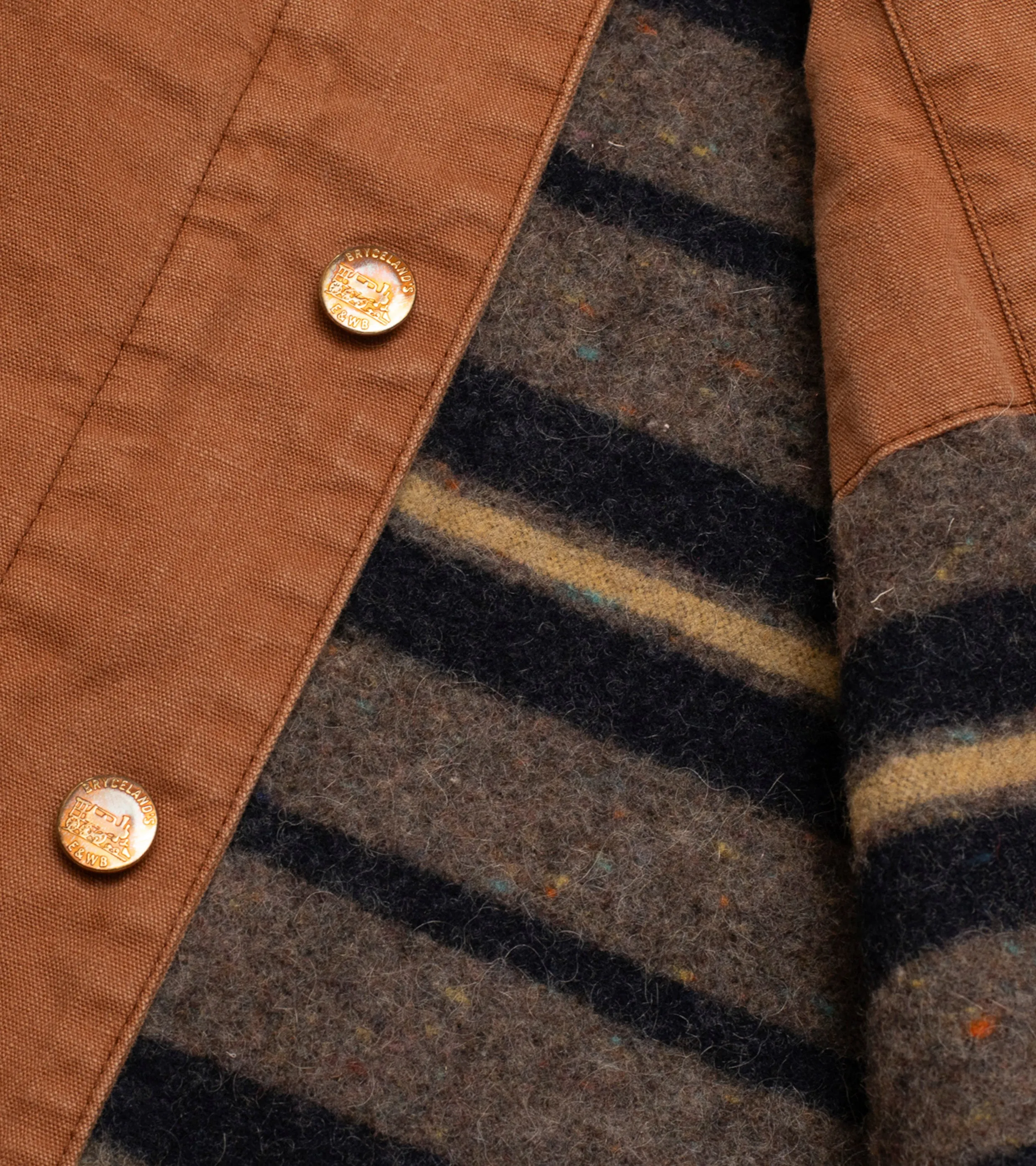 Bryceland's Chore Coat Duck Brown