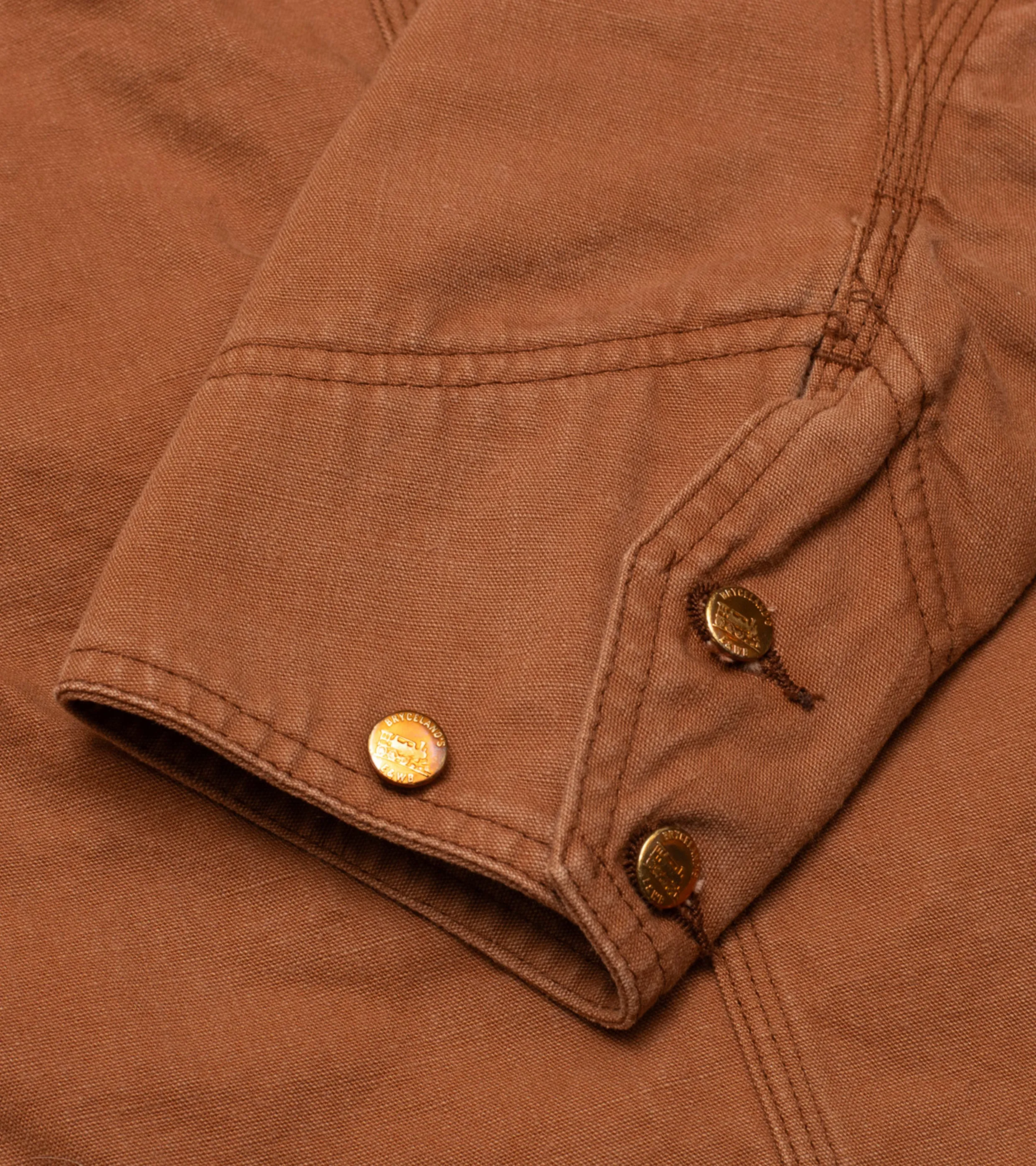 Bryceland's Chore Coat Duck Brown