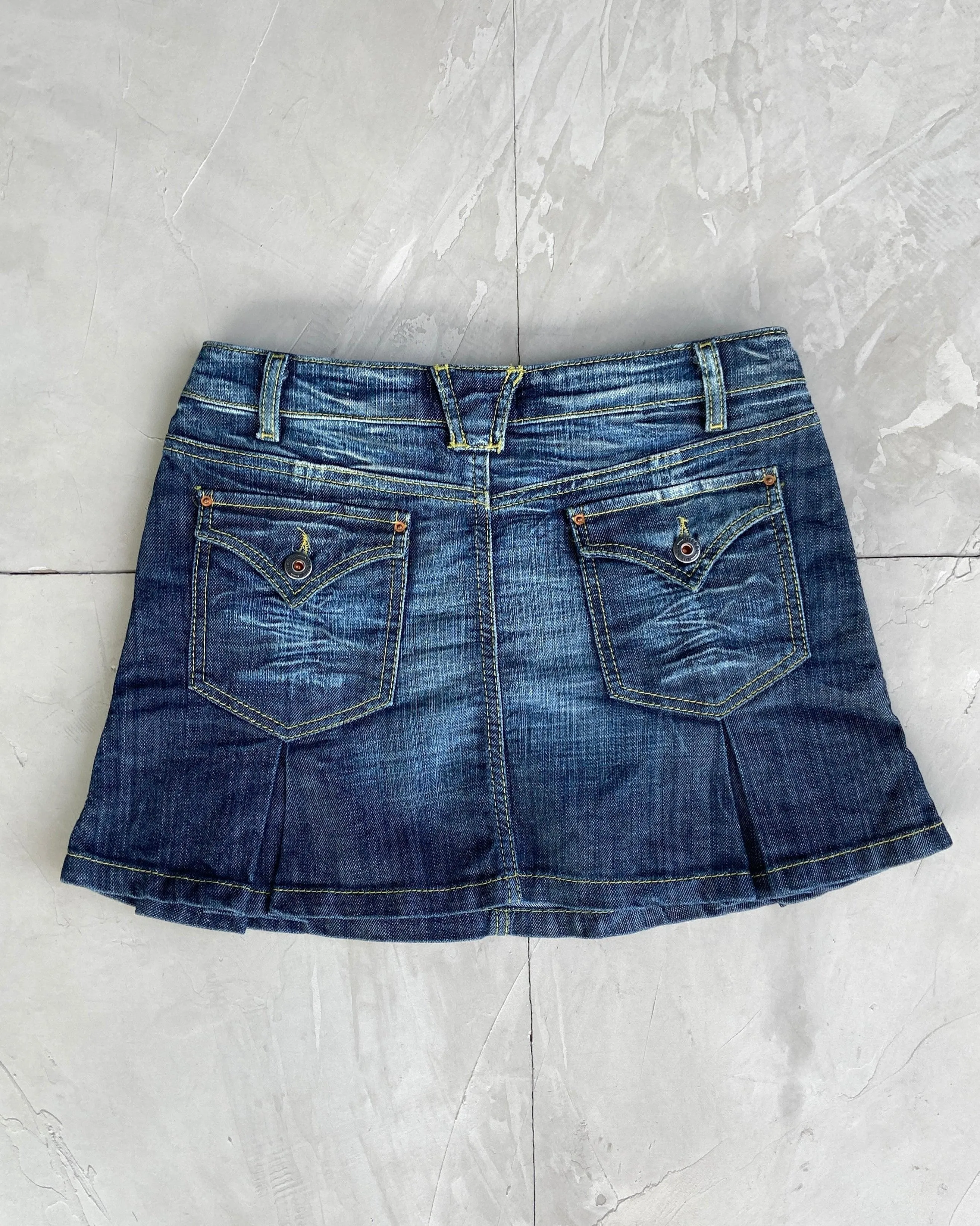 DIESEL DENIM MINI SKIRT - S/M