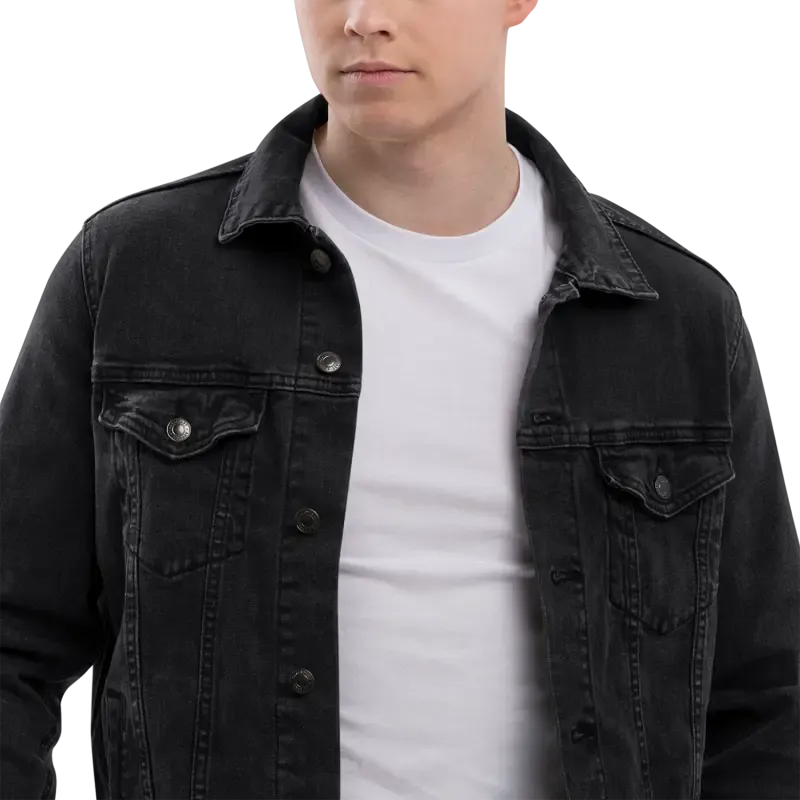 Dipaliz Unisex Denim Jacket Edgy and Comfy