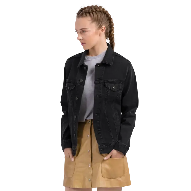 Dipaliz Unisex Denim Jacket Edgy and Comfy
