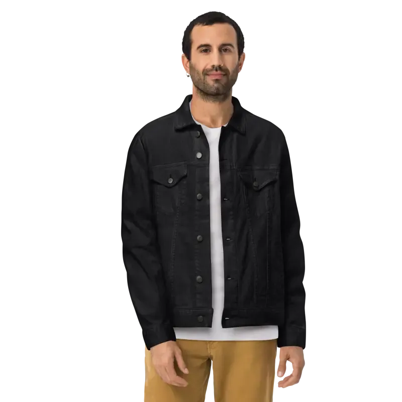 Dipaliz Unisex Denim Jacket Edgy and Comfy