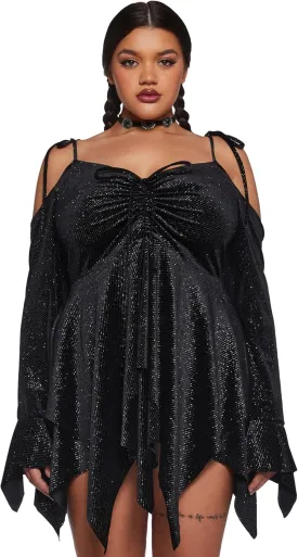 Dolls Kill F is for Fairies Handkerchief Dress by Current Mood Perfect for Fairycore Fashion