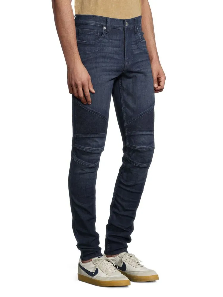 Ethan Hudson Skinny Biker Jeans in Hatch