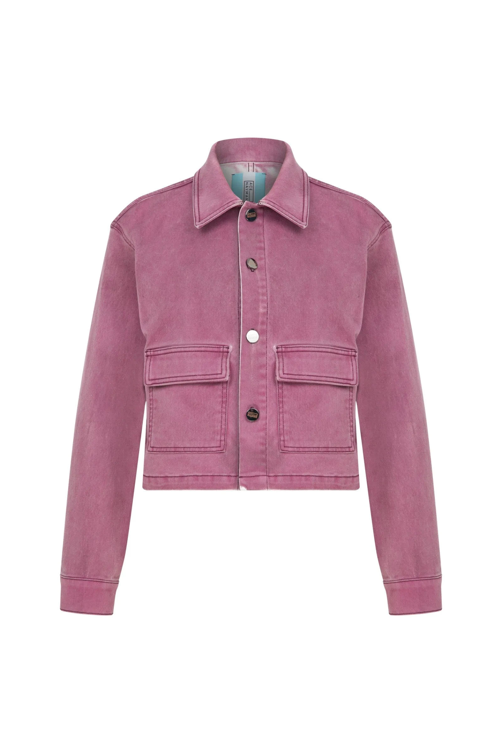 Faith Pink Denim Jacket