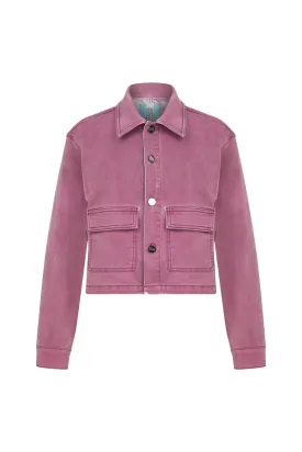 Faith Pink Denim Jacket