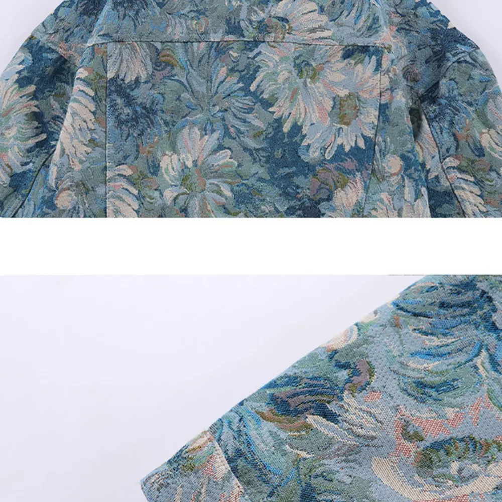 “Flower Denim ” Jacket