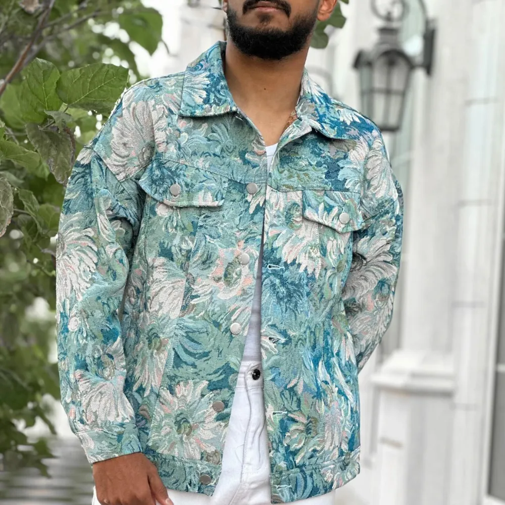 “Flower Denim ” Jacket