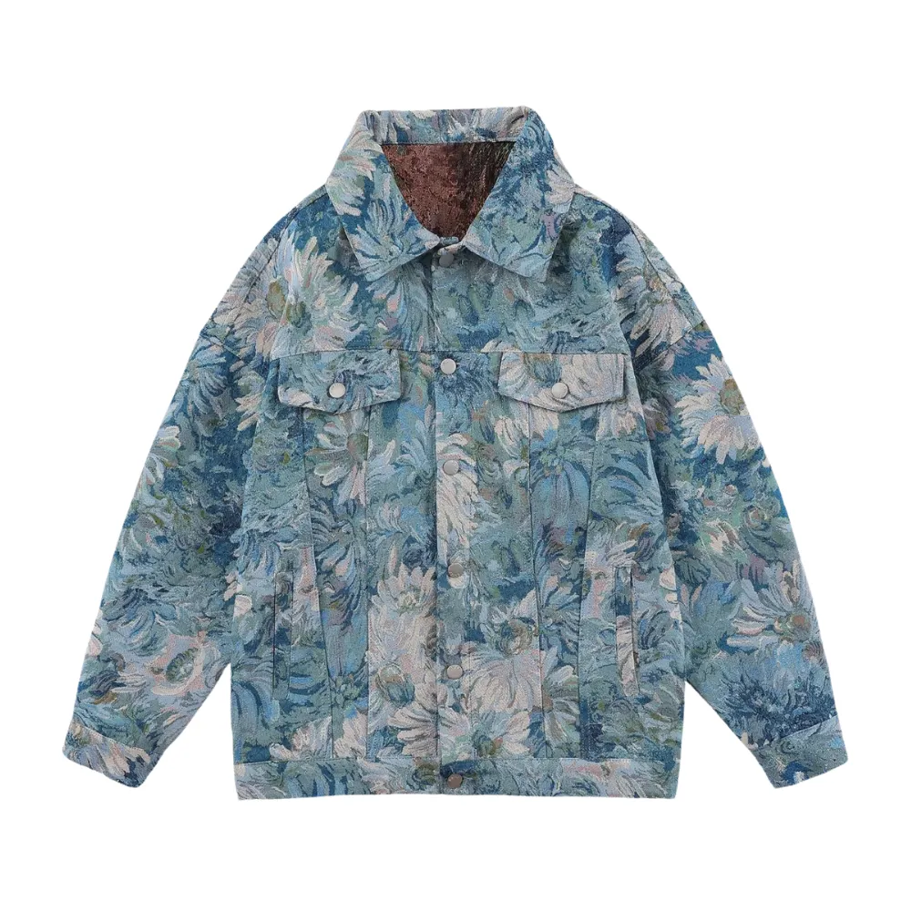 “Flower Denim ” Jacket