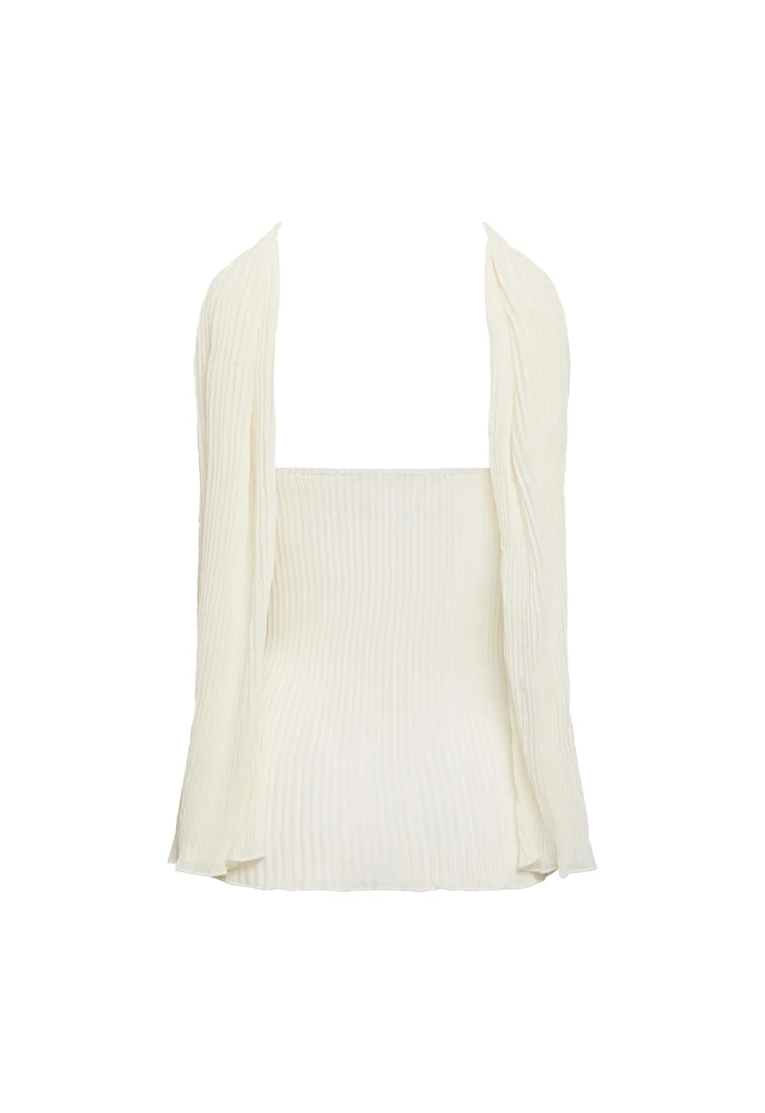 FORD STRAPLESS TOP - IVORY