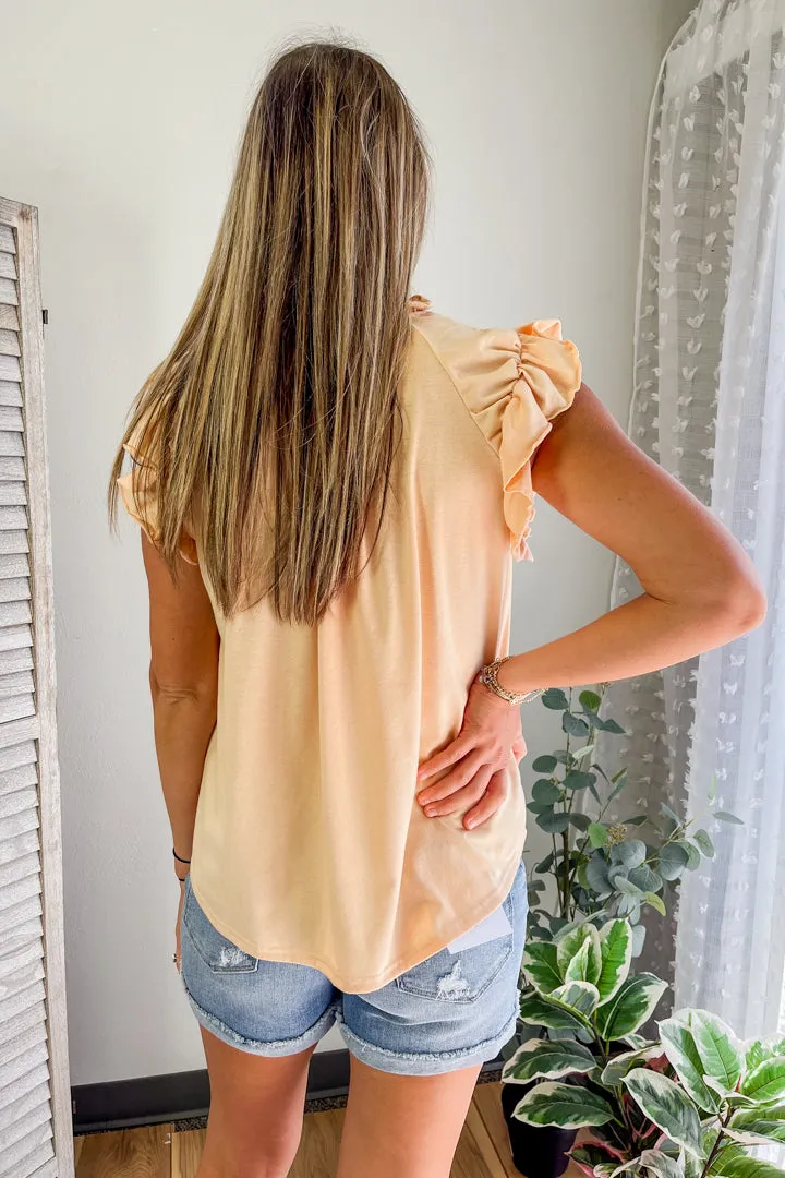 Frilled Neck Blouse