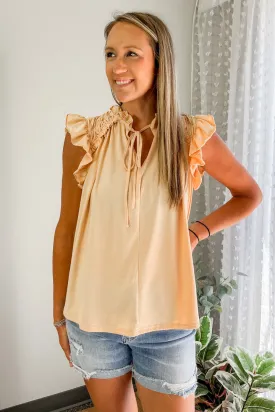 Frilled Neck Blouse