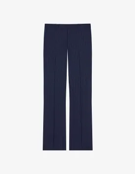 Givenchy Blue Striped Wool Trousers