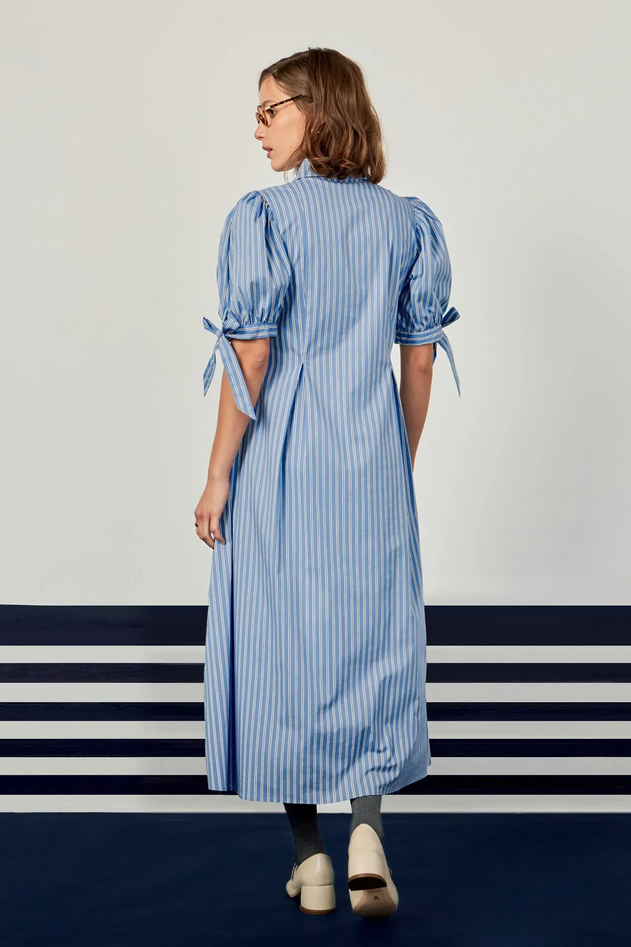 Godet Midi Dress