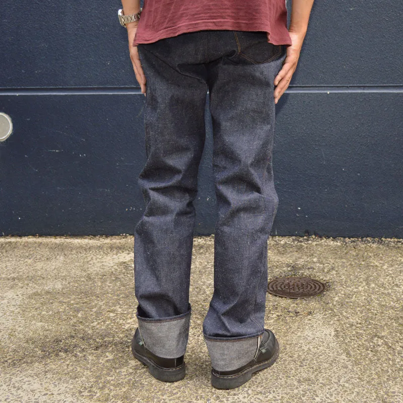 GREENEBAUM OVERALLS (WARE HOUSE) "1228" 1874 3POCKET HEAVY LEATHER BOUND OVERALL (INDIGO DENIM)