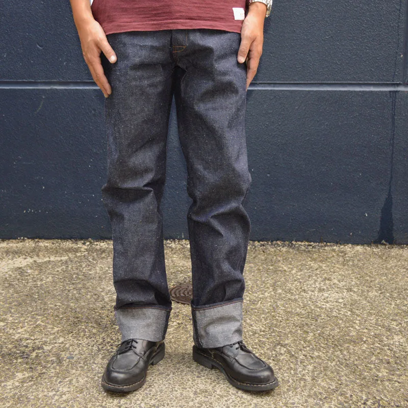 GREENEBAUM OVERALLS (WARE HOUSE) "1228" 1874 3POCKET HEAVY LEATHER BOUND OVERALL (INDIGO DENIM)