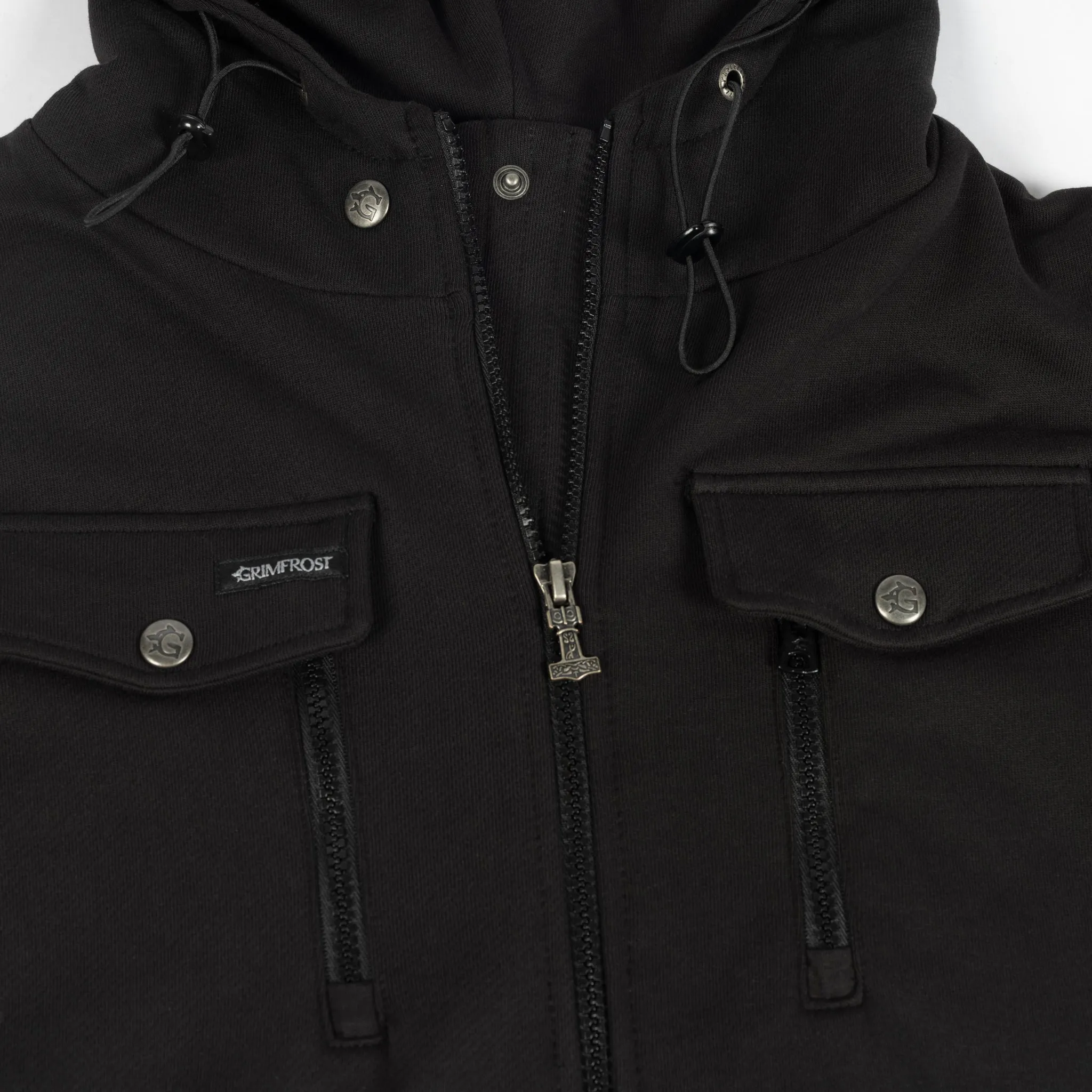 Grimfrost's Oversized Hoodie Jacket