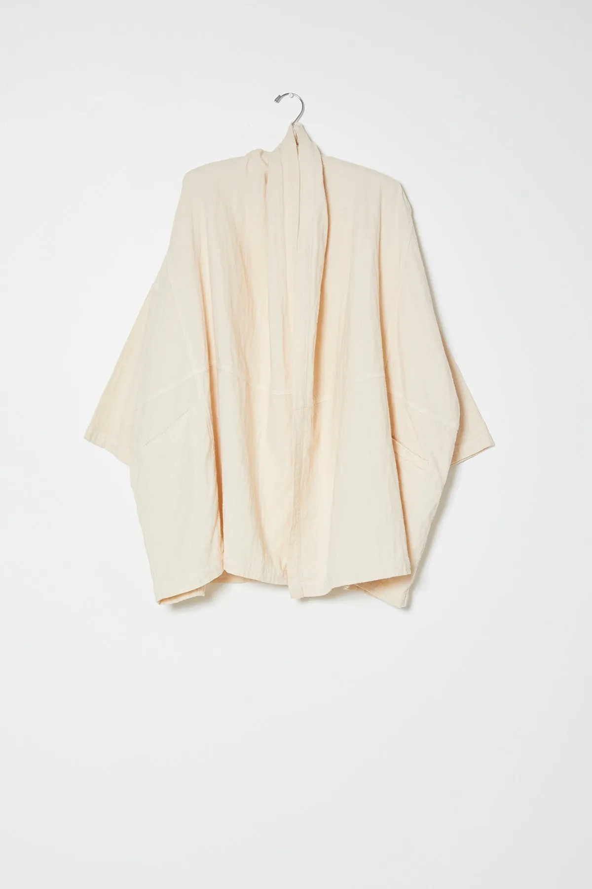 Haori Coat in Heavyweight Double Layered Cotton Gauze, Core Colors