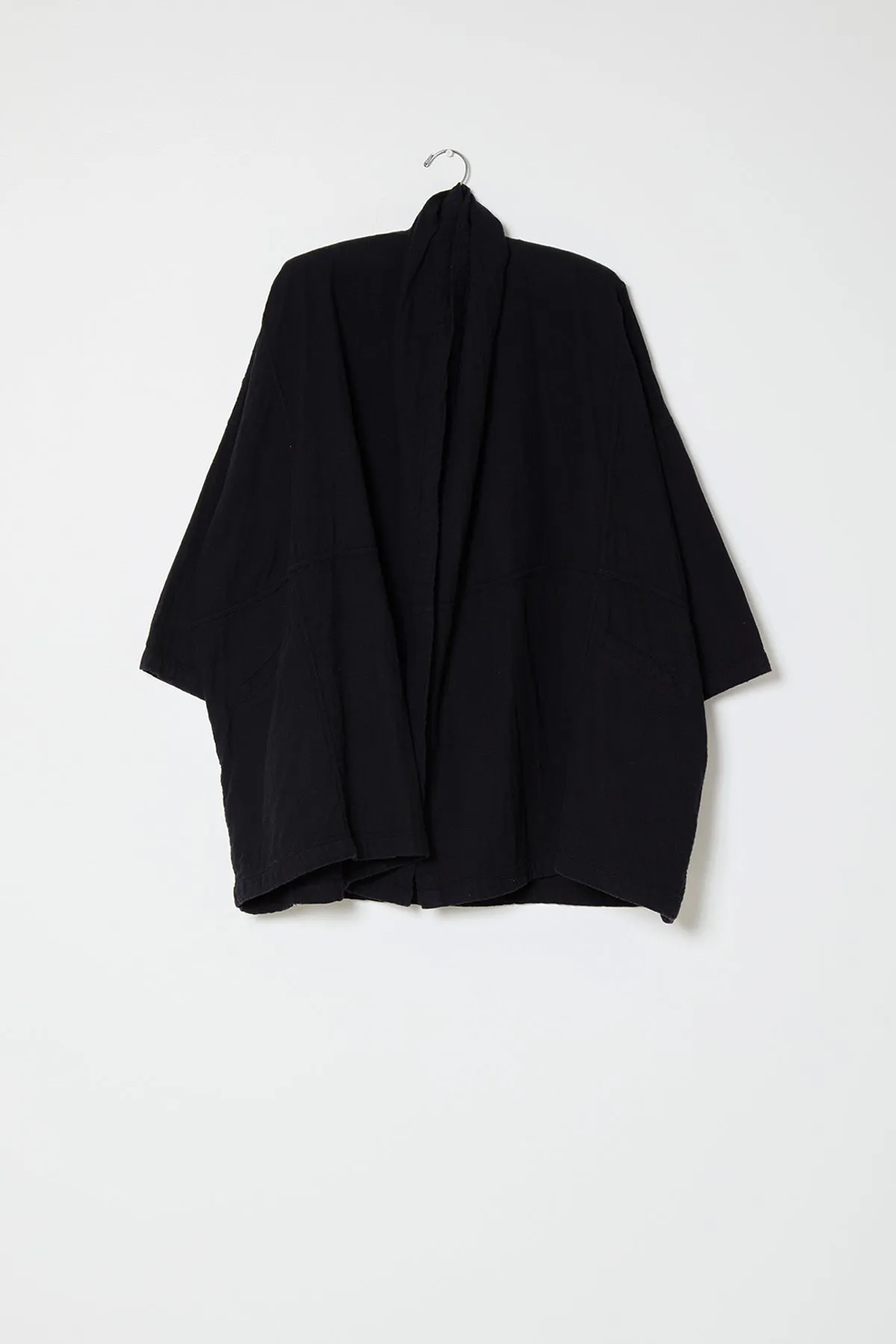 Haori Coat in Heavyweight Double Layered Cotton Gauze, Core Colors