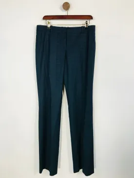 Hugo Boss Women's Wool Smart Trousers | UK10 | Blue