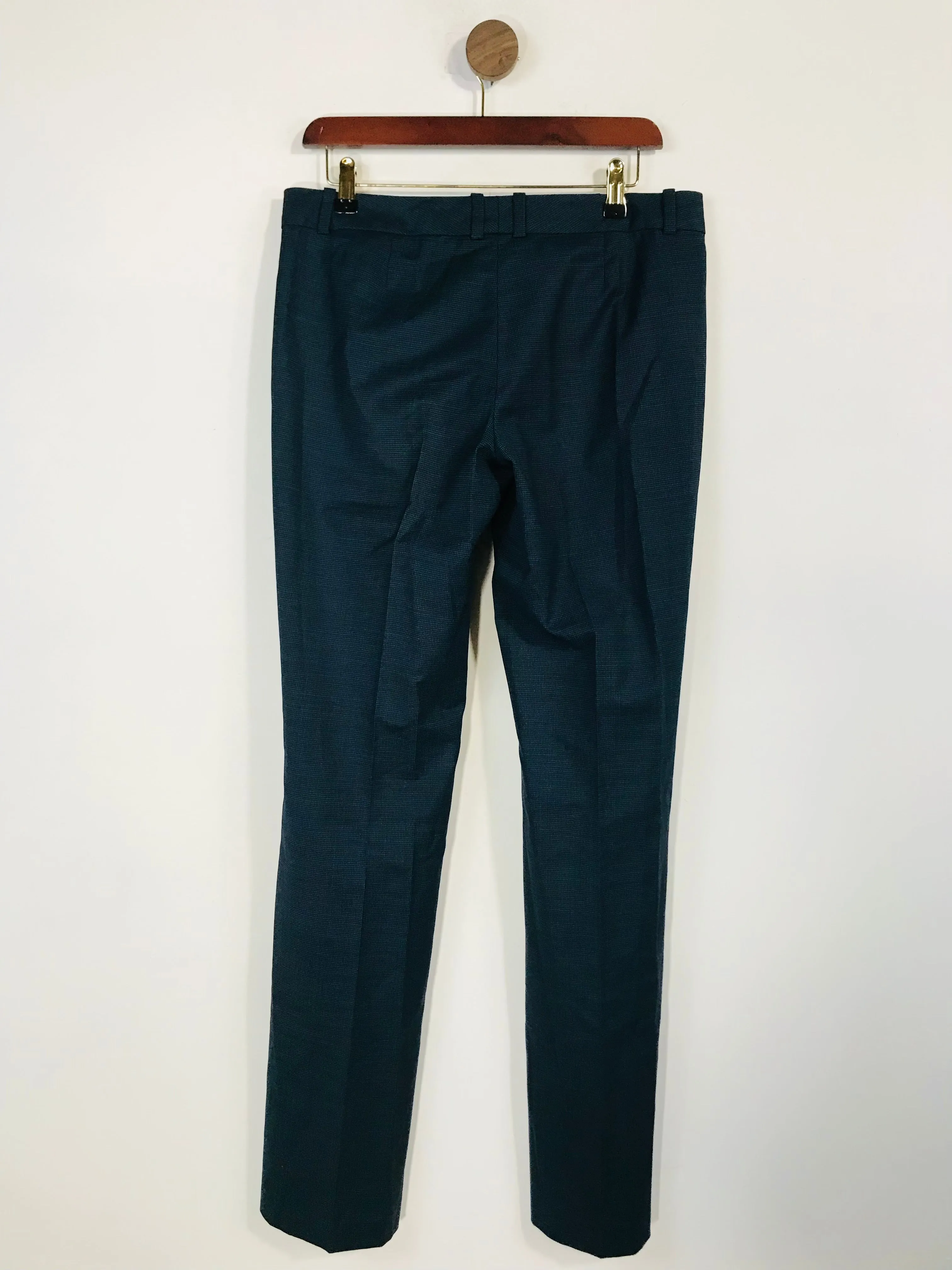 Hugo Boss Women's Wool Smart Trousers | UK10 | Blue