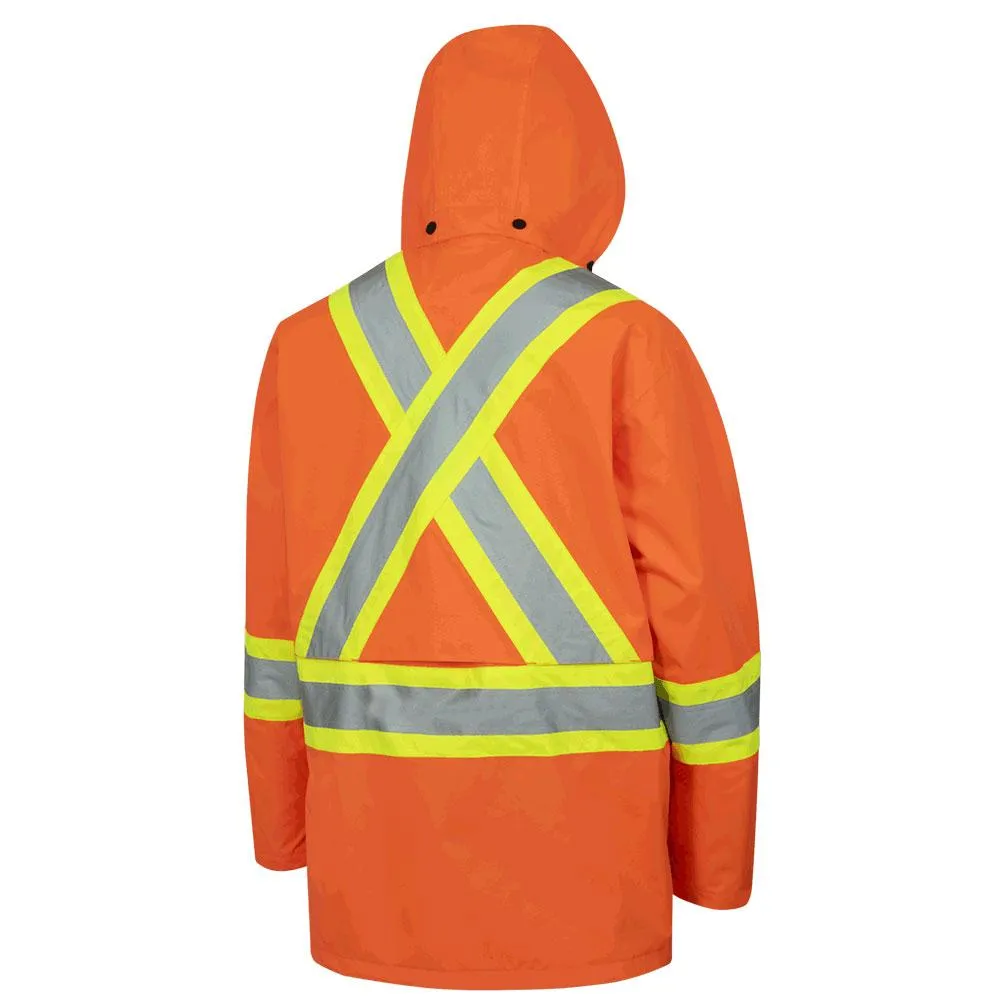 Jacket - Pioneer Hi-Viz 150D Lightweight Waterproof Safety Jacket, 5594 / 5596