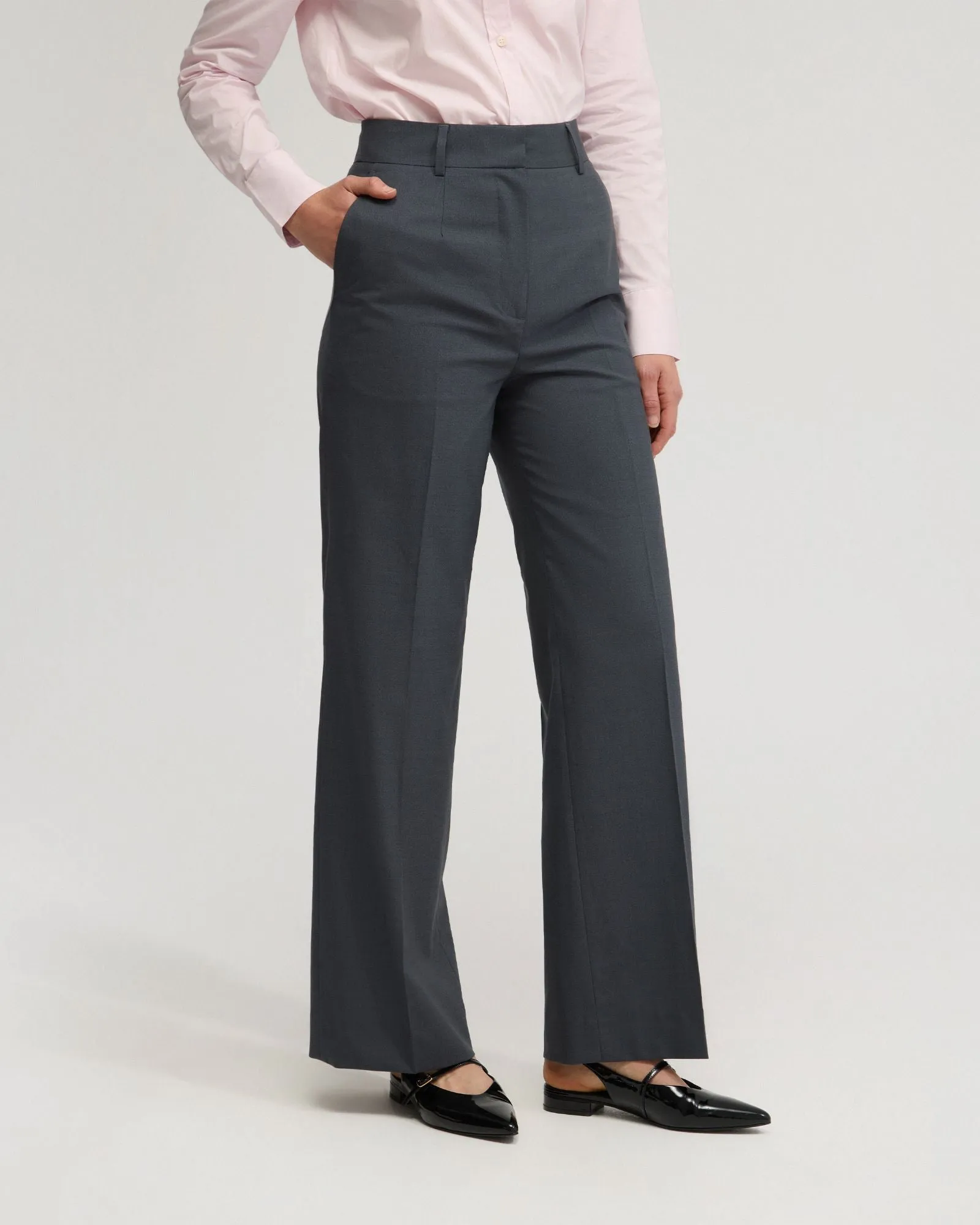 Lydia Wool Stretch Suit Trouser