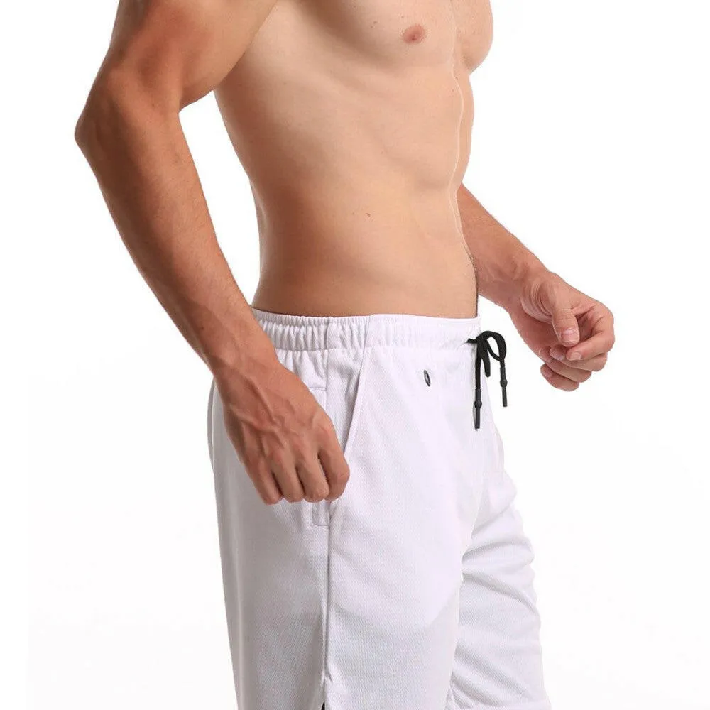 Men's Workout Running Gym Shorts 2 in 1 Athletic Shorts with Pockets Outdoor Sports Trainning Shorts
