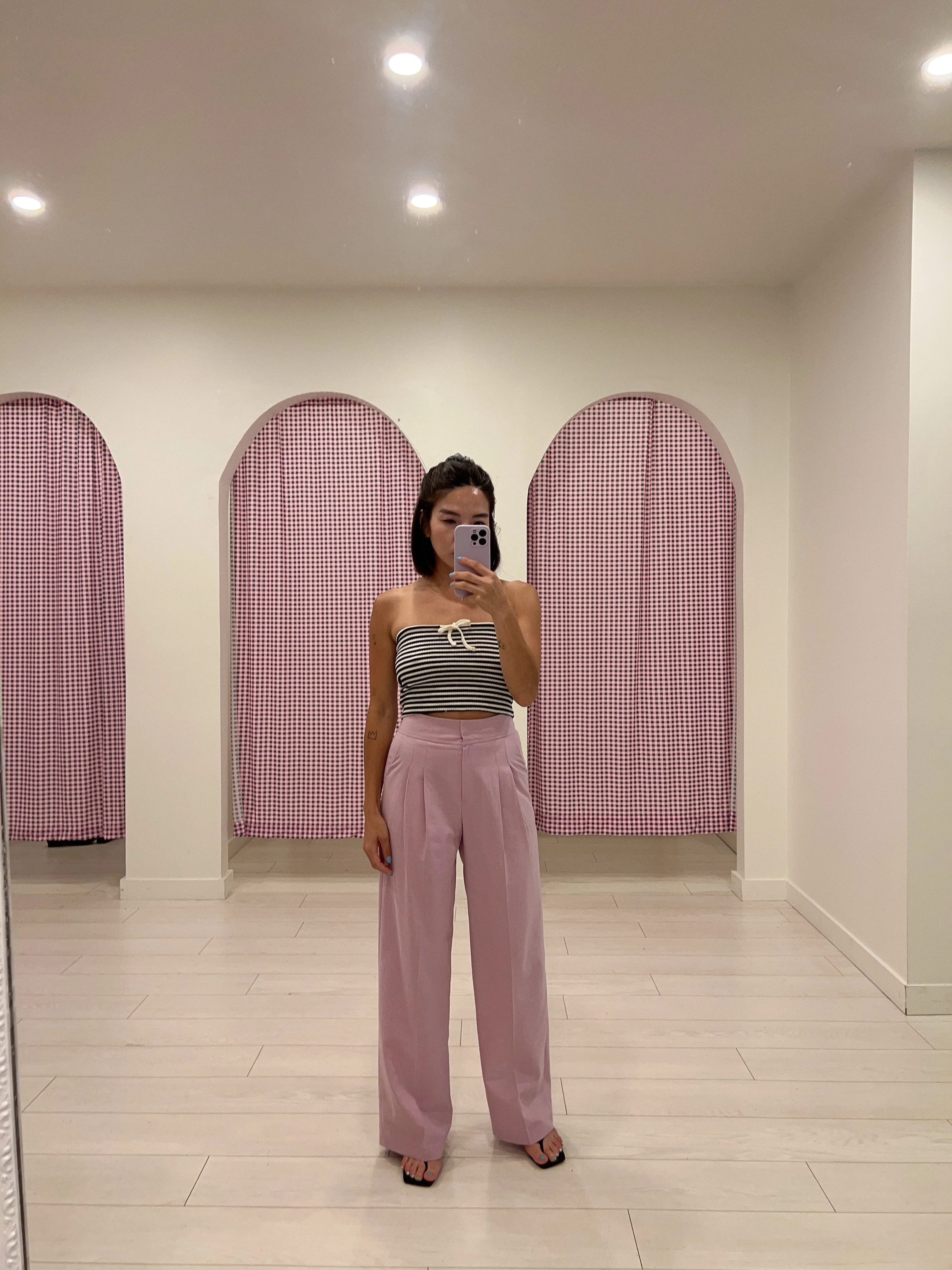 MIYA Stripe tube top