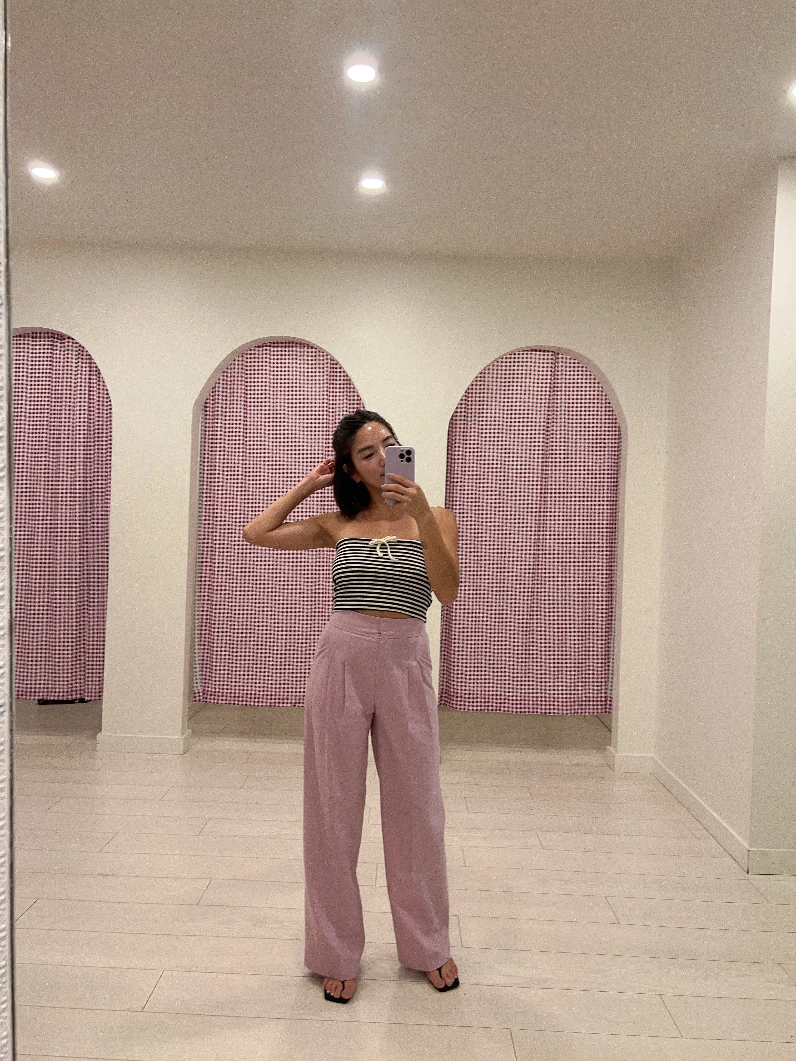 MIYA Stripe tube top