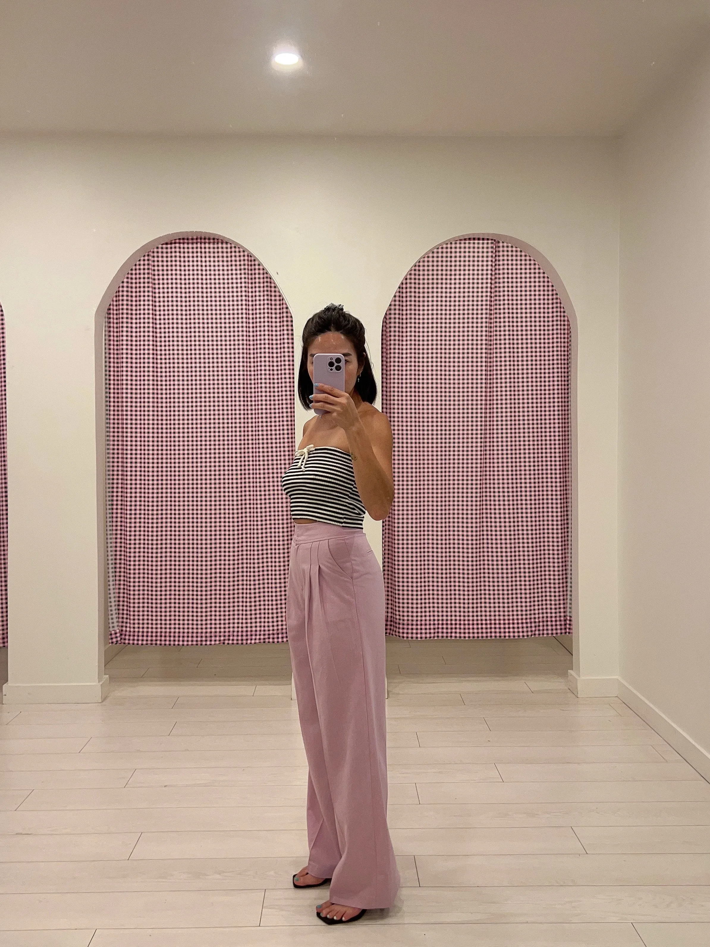 MIYA Stripe tube top