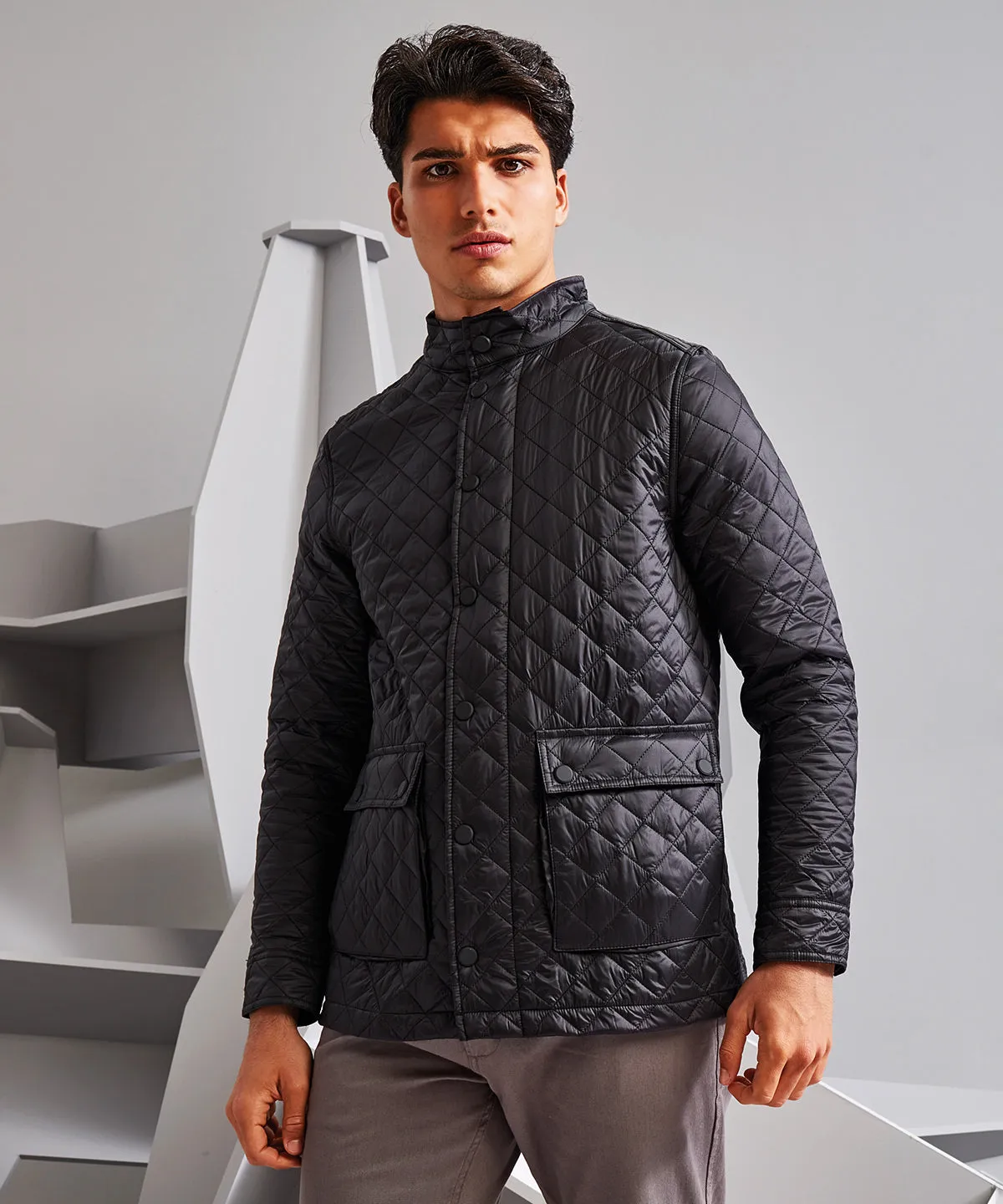 Navy - Quartic quilt jacket