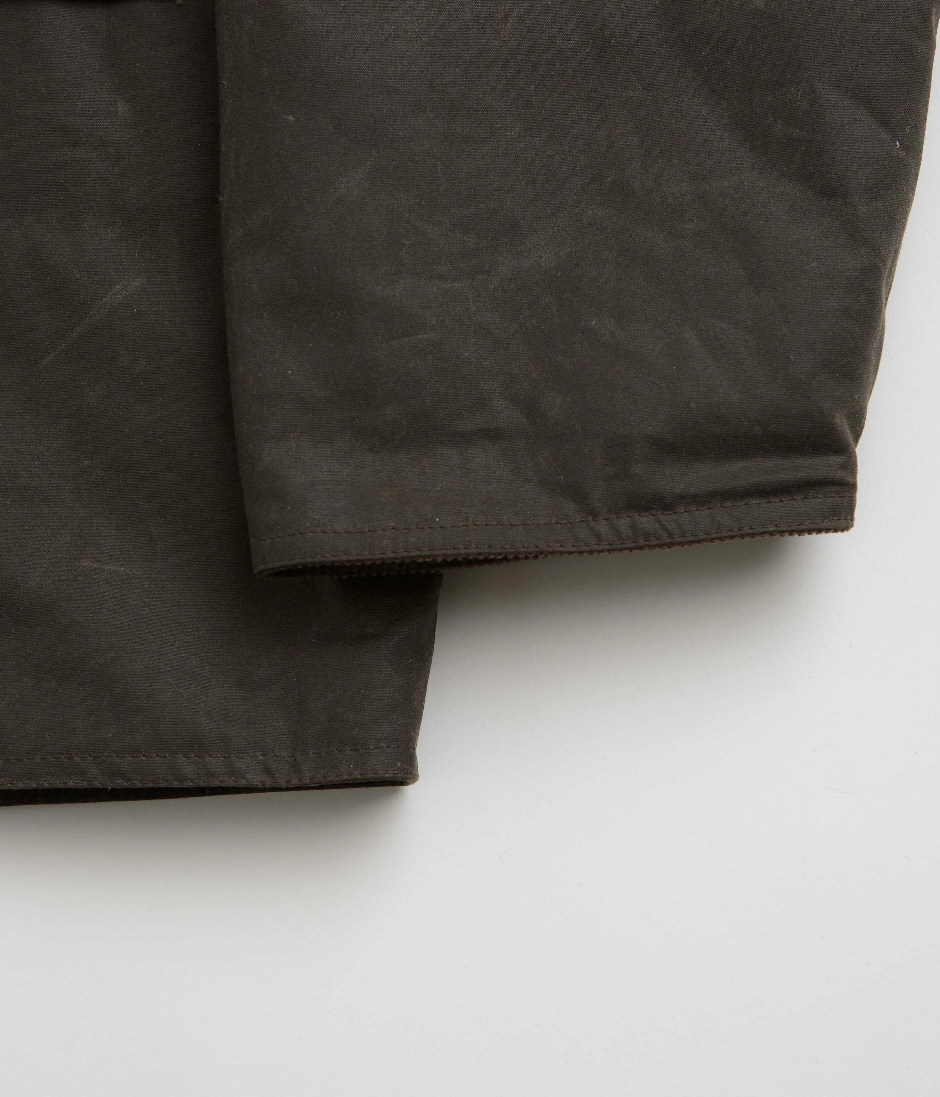 Norse Projects Holmen Wax Fishing Jacket - Beech Green