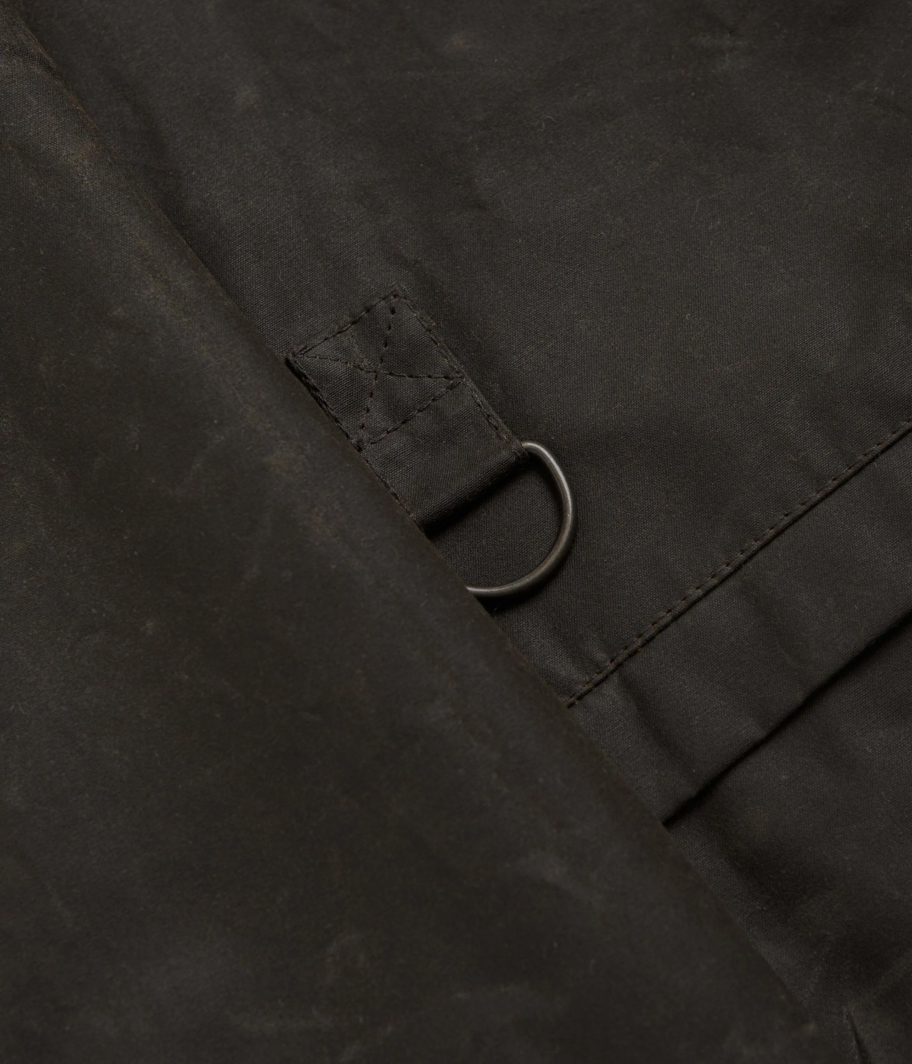 Norse Projects Holmen Wax Fishing Jacket - Beech Green
