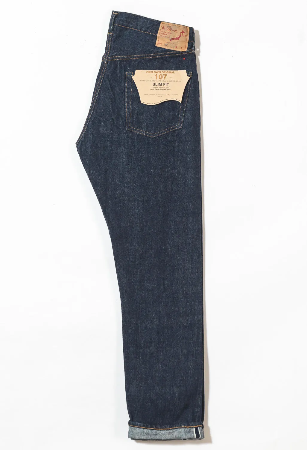 orSlow 107 Ivy Fit Jeans - One Wash