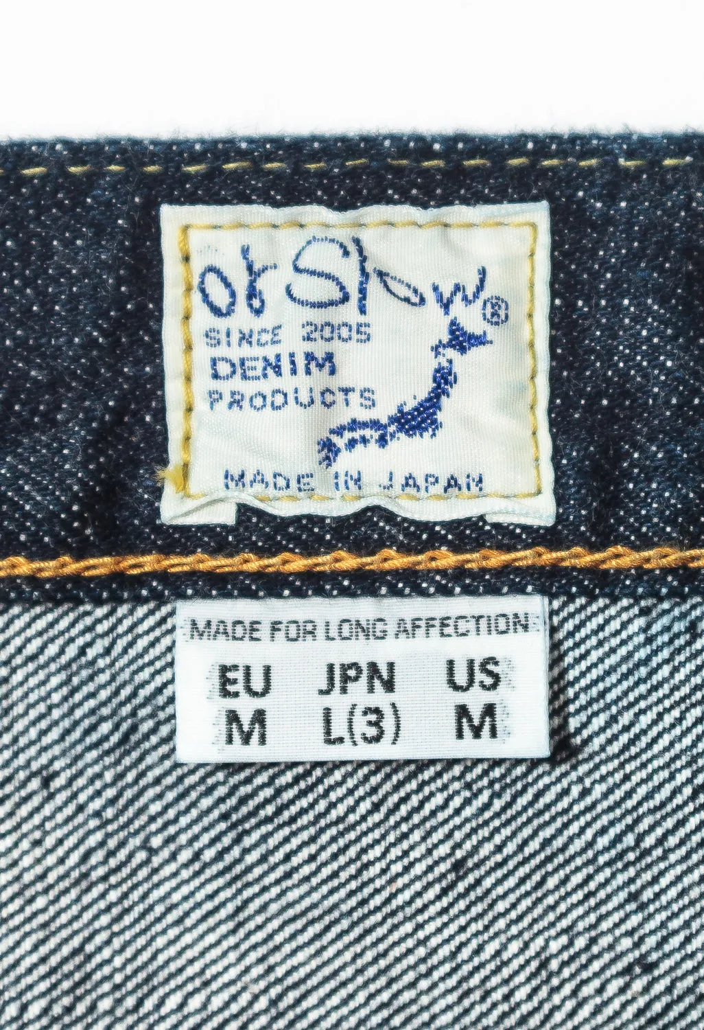 orSlow 107 Ivy Fit Jeans - One Wash