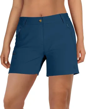 Outdoor Ventures Women's Hiking Shorts Stretch Lightweight Golf Shorts Quick Dry UPF 50  5 inch Cargo Short for Camping