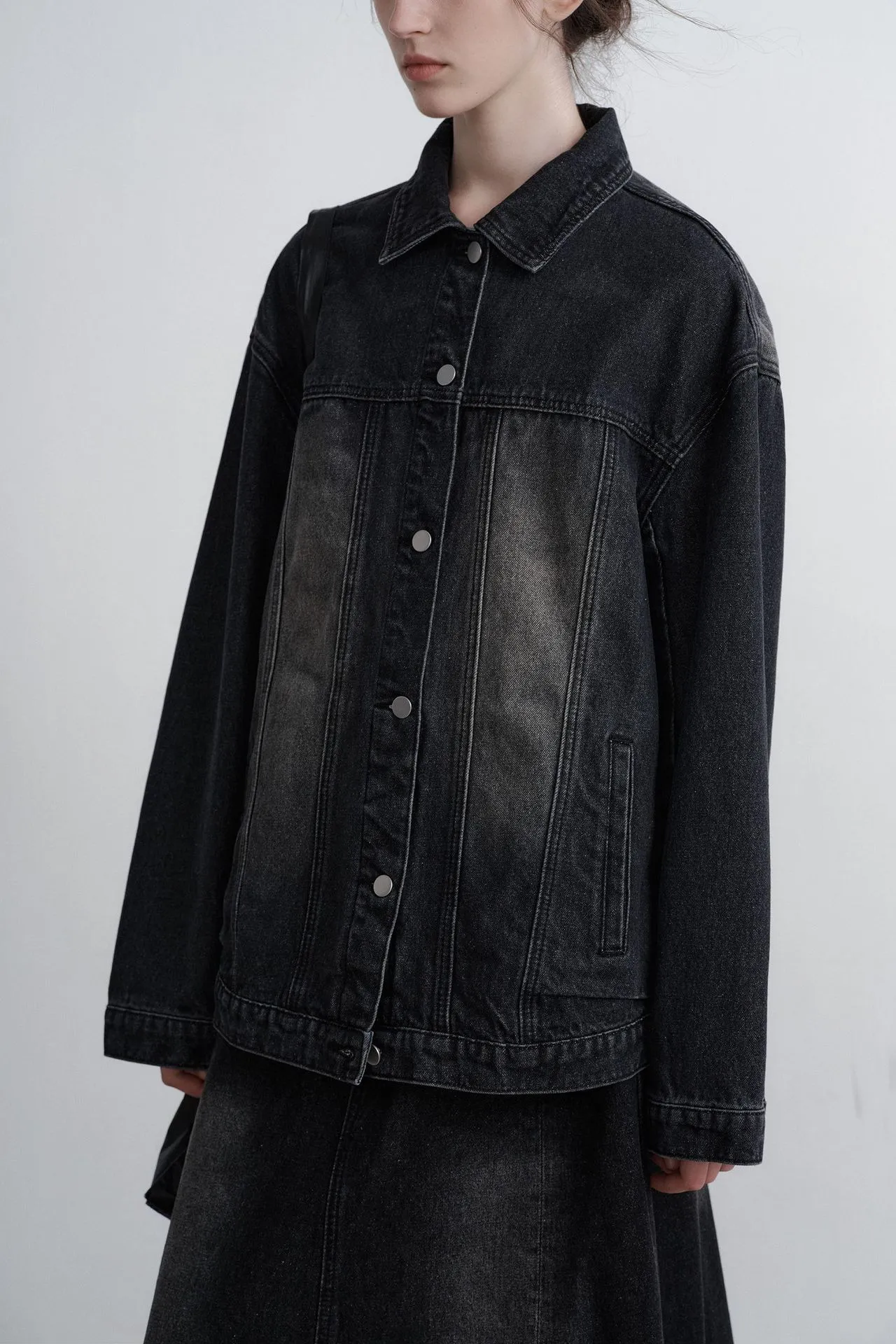 Oversized American Casual Denim Jacket