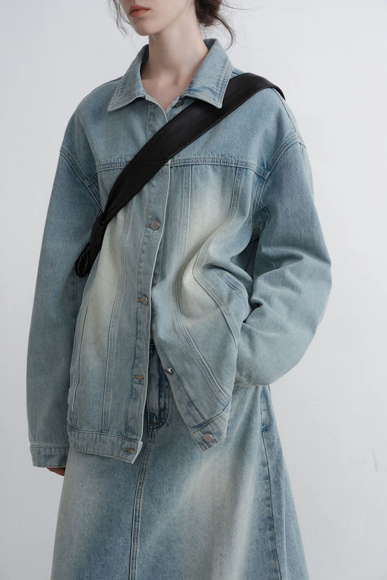 Oversized American Casual Denim Jacket