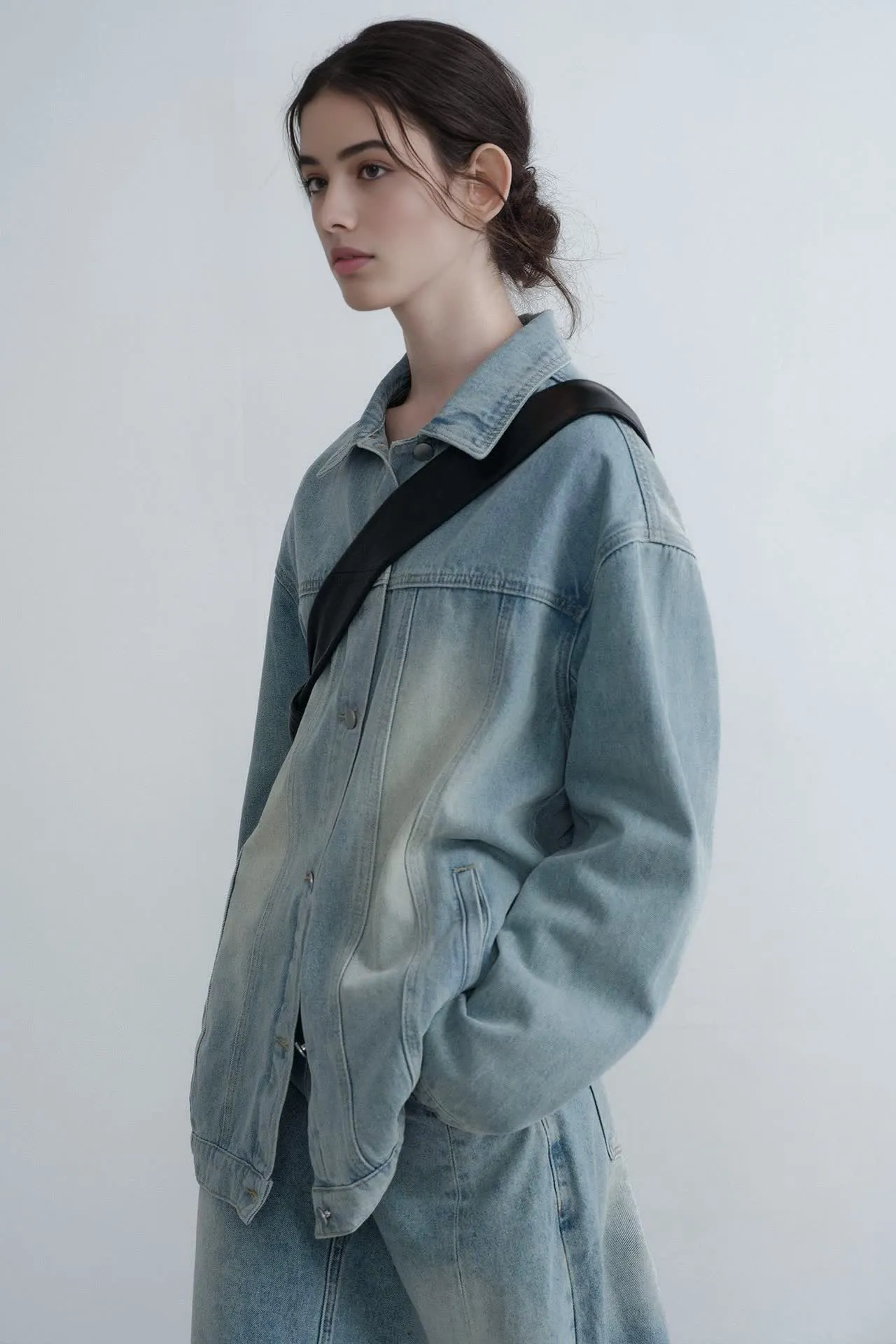 Oversized American Casual Denim Jacket