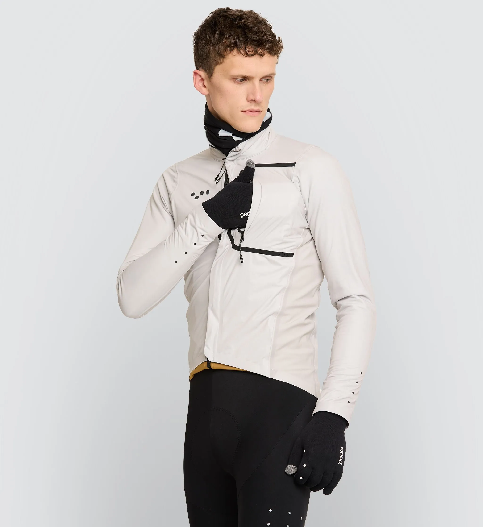 Pro / Men's Deflect Jacket - Chalk