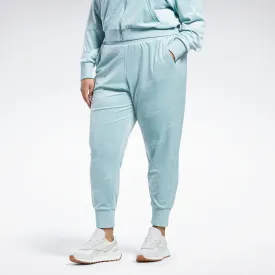 Reebok Apparel Women Classics Energy Q4 Velour Joggers (Plus Size) Seagry