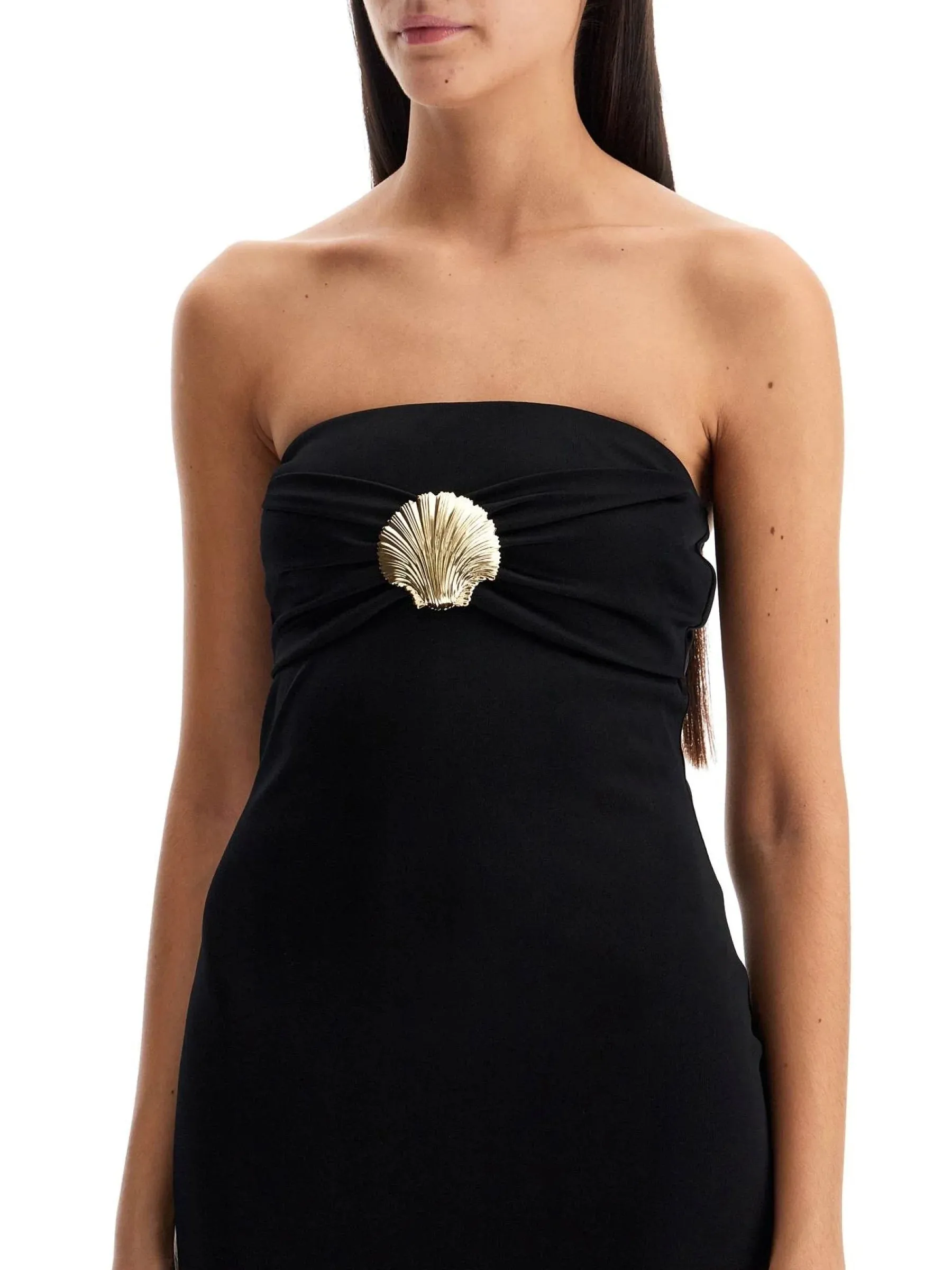 Seashell Brooch Dress