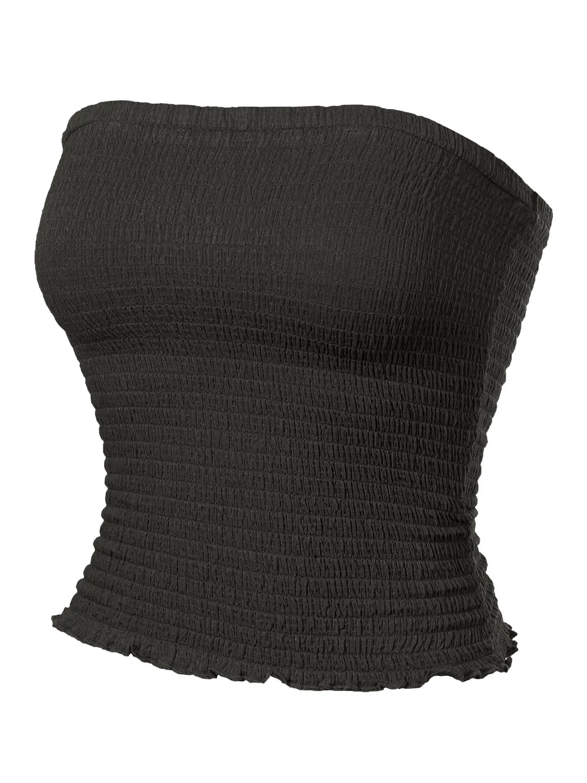 Sexy Strapless Smocked Summer Tube Top
